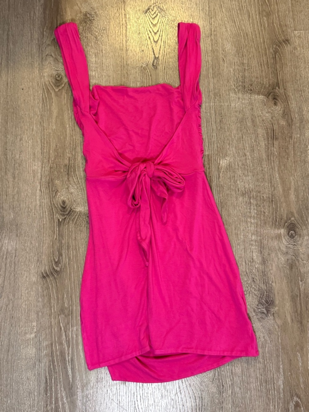 Babyboo RIA MINI DRESS - HOT PINK - Picture 4 of 9